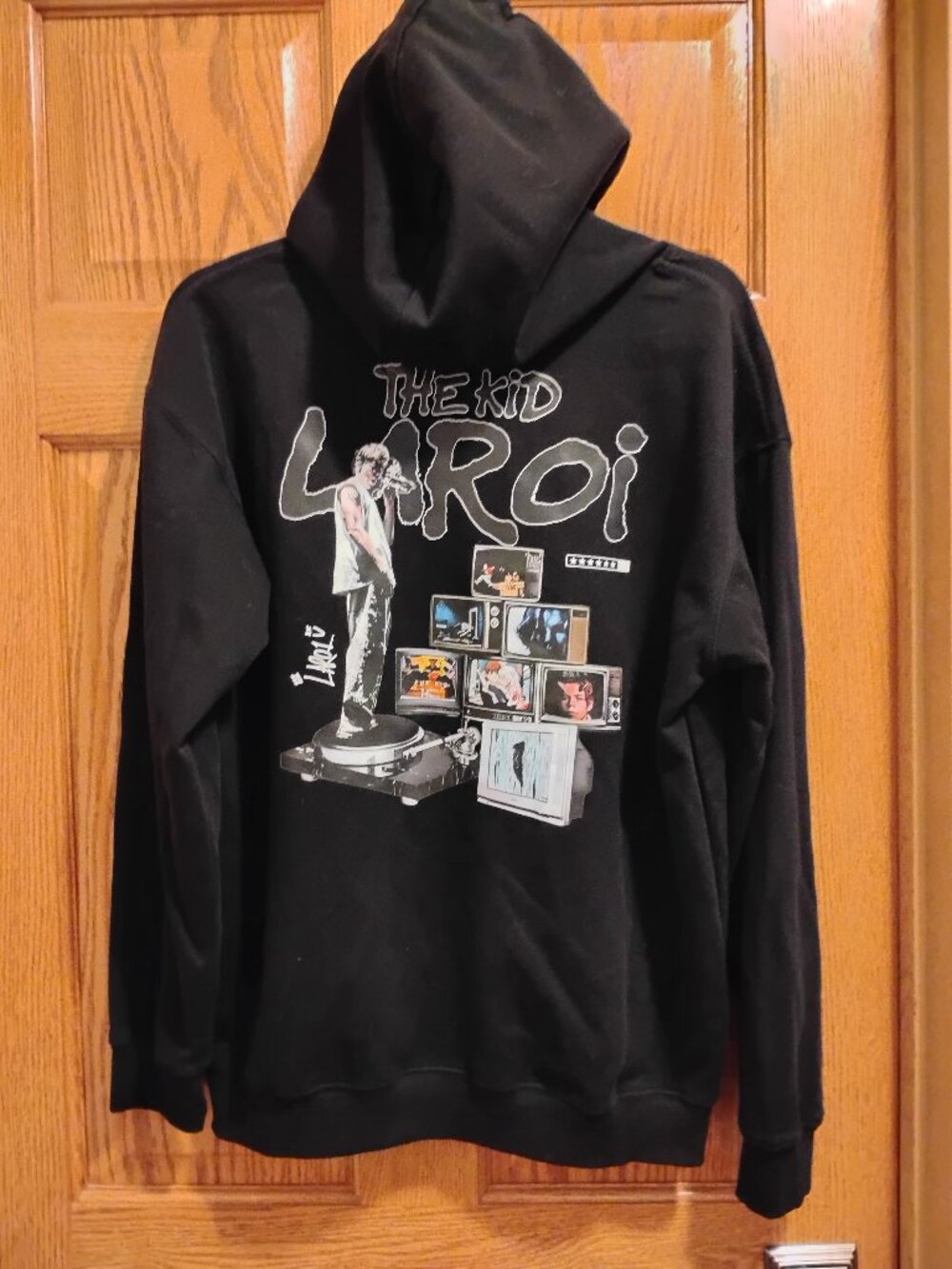 Men's Kid Laroi Hoodie By Masskeepshead Size L
